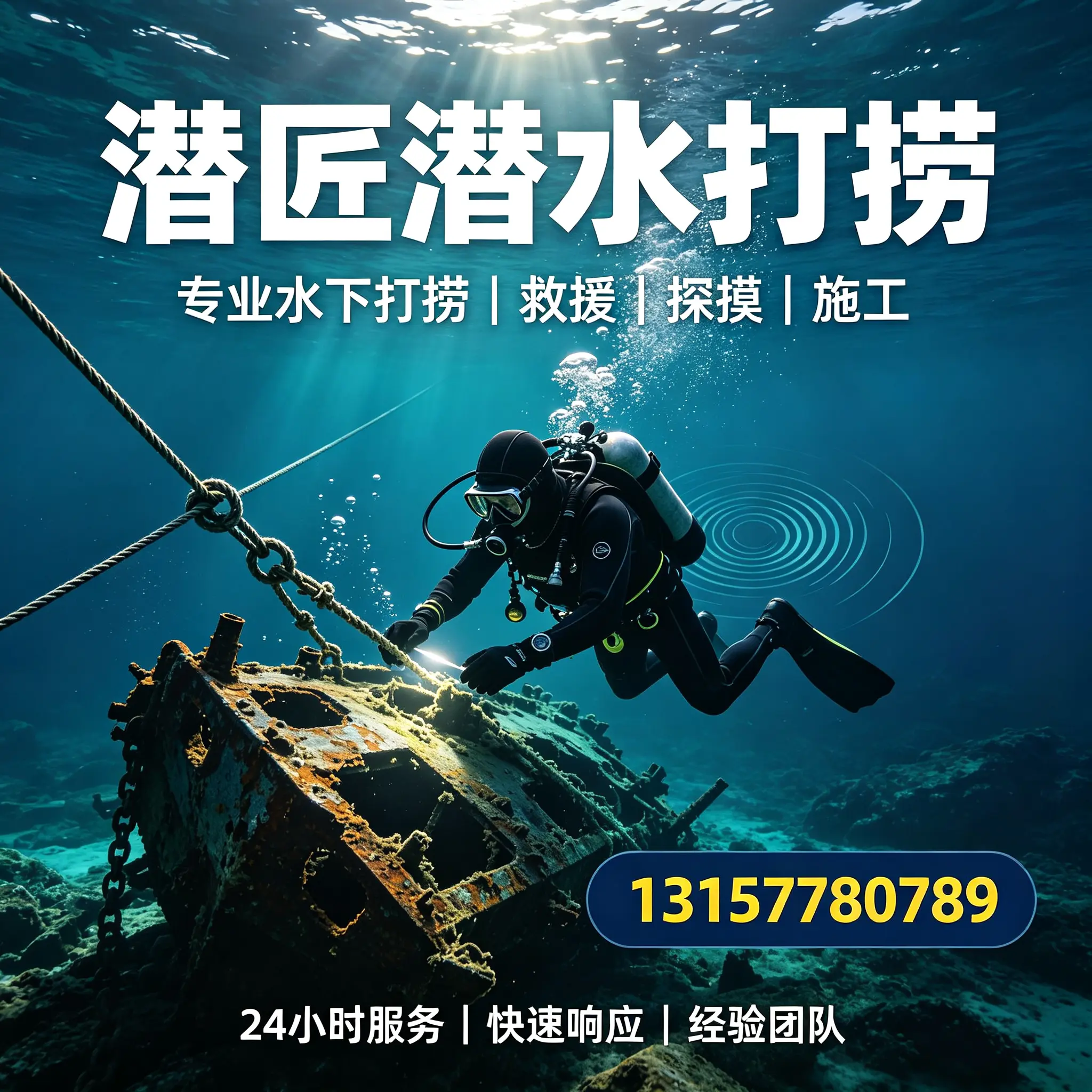 达日水下打捞作业服务产品